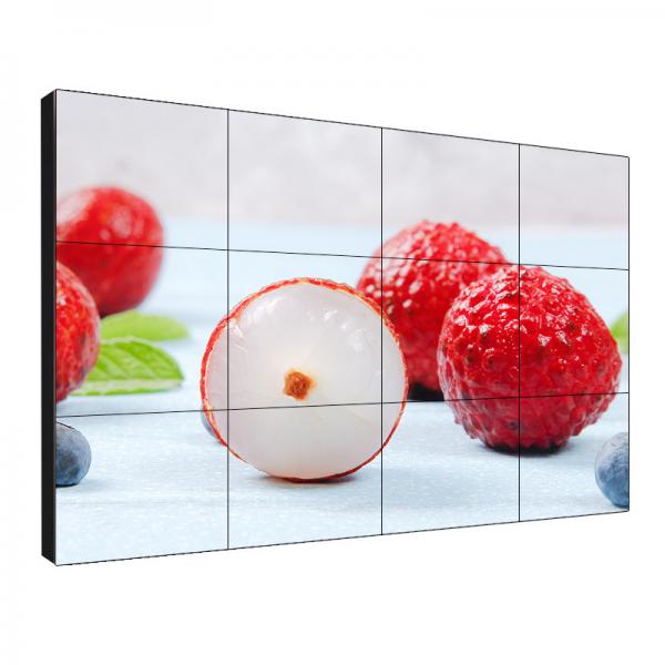 Buy Indoor Large Ultra Narrow Bezel Video Wall Media Display FCC CE RoHS Certificated at wholesale prices