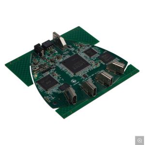 PCB PCBA GPS Module Green Solder Mask SMT Assembly Service