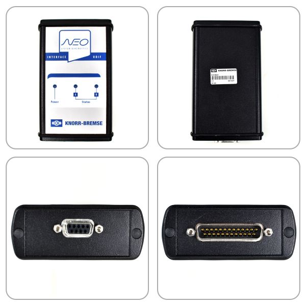 For Knorr-Bremse Neo Udif Knorr Diagnosis Interface With Cf53 Laptop Knorr Bremse Wabco Diagnostic Kit Trailer Brake Diagnostic Tool