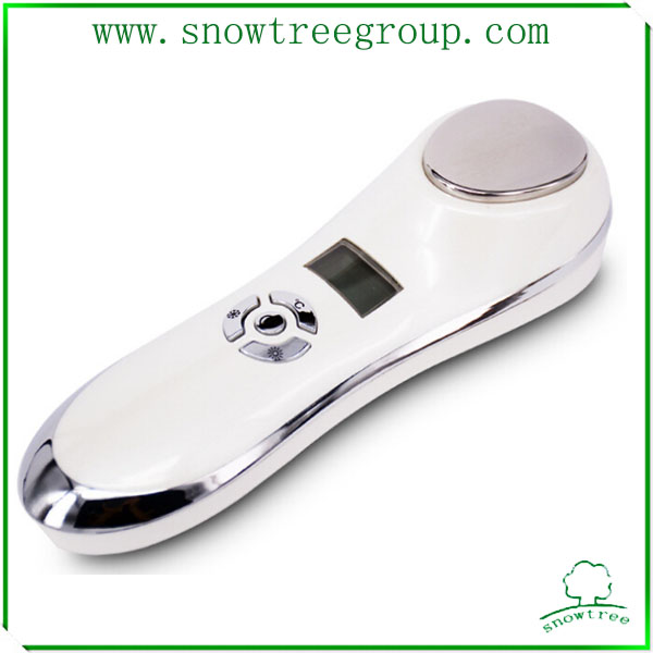 hot and cold face skin vibration machine