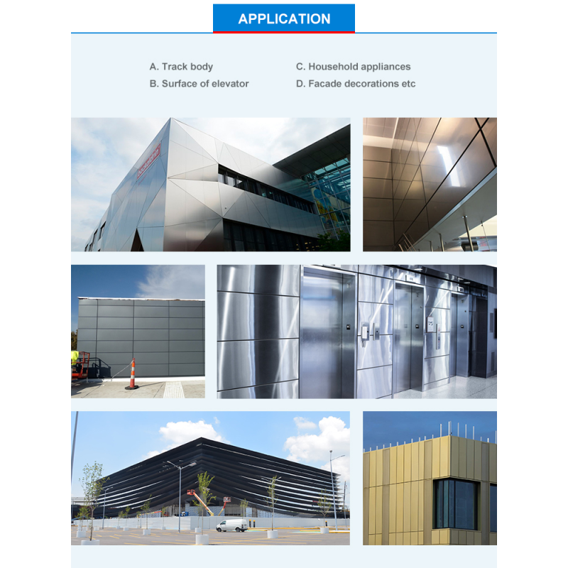 Mold Proof 5000mm Stainless Steel Aluminium Plastic Composite Panel FEVE 1220mm AA1100