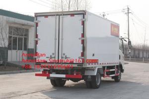 Quality Sinotruk Howo7 10T Refrigerator Freezer Truck 4x2 For Meat And Milk Transport for sale