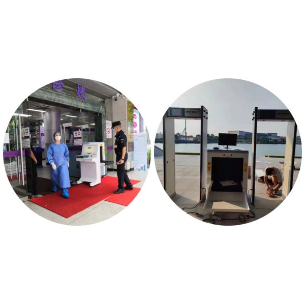 60 Degree Mini Size Security Baggage Scanner Machine With CE FCC Certification