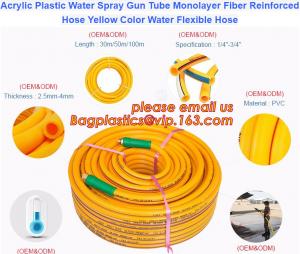 China best sale high pressure flexible pvc spray hose pipe in agricultural spraying pump on sale