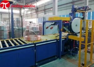 Quality Automatic Metal Coil Packing Line With Bubble Film OD900mm for sale