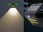 Dustproof COB Curve Solar Motion Lights Colorful Leds Summer Garden Lighting