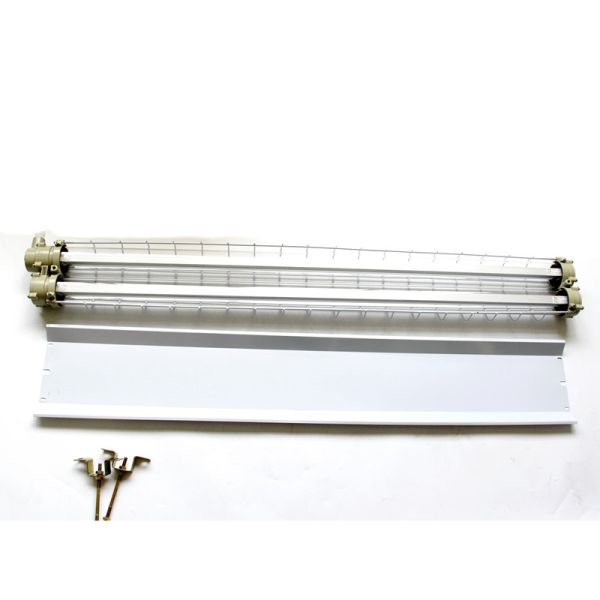 2x9W Ceiling Explosion Proof Fluorescent Lights Dimmable T5 T8 IP65 IIB IIC