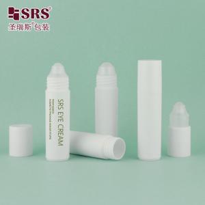 Quality 20ml Empty Plastic Bottle with Roll on New Model Massage Cream Ball Bottle PP Plastic Essential Oil Rolling Bottle for sale