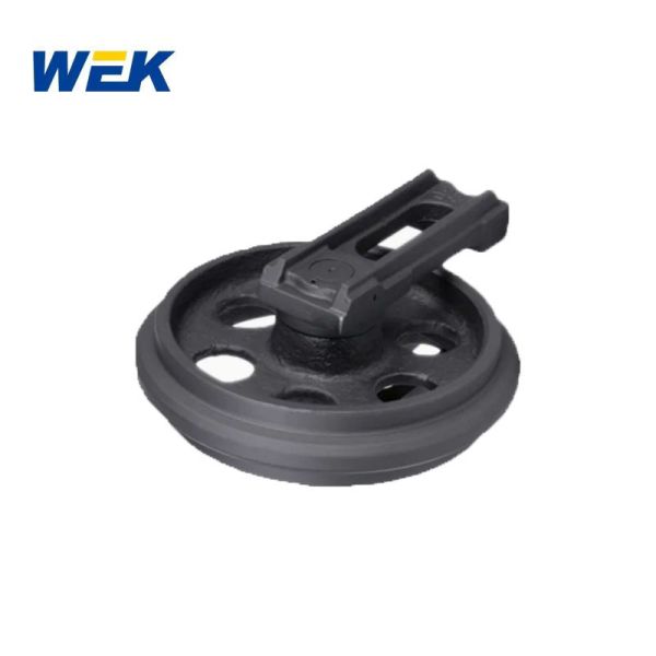 Mini Excavator Parts Ex60-1 Ex100 Excavator Undercarriage Parts Idler Group Hitachi Excavator Front Idler