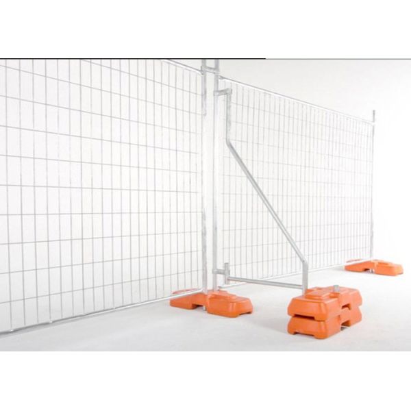 Removable Temporary Fence Panels Hot Dipped Galvanized 42 Microns Australian Standard