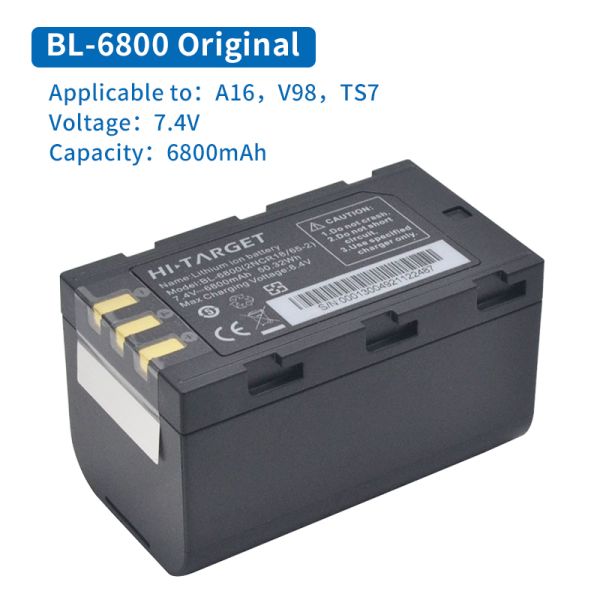 Hi-Target GPS Receiver V98/TS7 Huaxing A16 Haixingda iRTK5 Battery BL6800 Charger CL8430