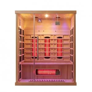 China Canadian Hemlock Custom Home Sauna Kits 3 Person Far Infrared on sale