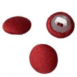 Quality 16L Fabric Covered Buttons With Plastic Shank Using On Sweater Shirt for sale