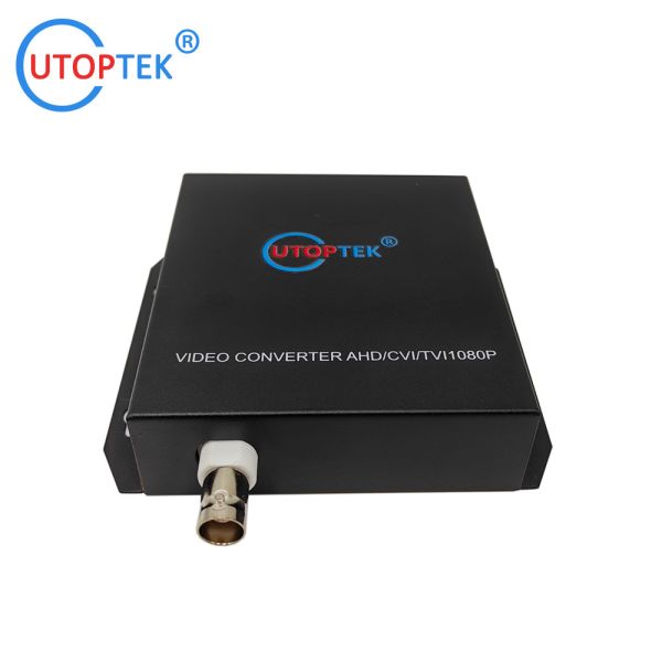 1ch 1080P BNC video, NO data, Fiber FC/SC/ST 20km, HD-CVI/AHD/TVI 1080P Coaxial Video over Fiber Converter
