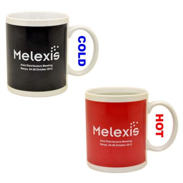 Eco - Friendly Magic Mug Color Changing Coffee Mug With Handle