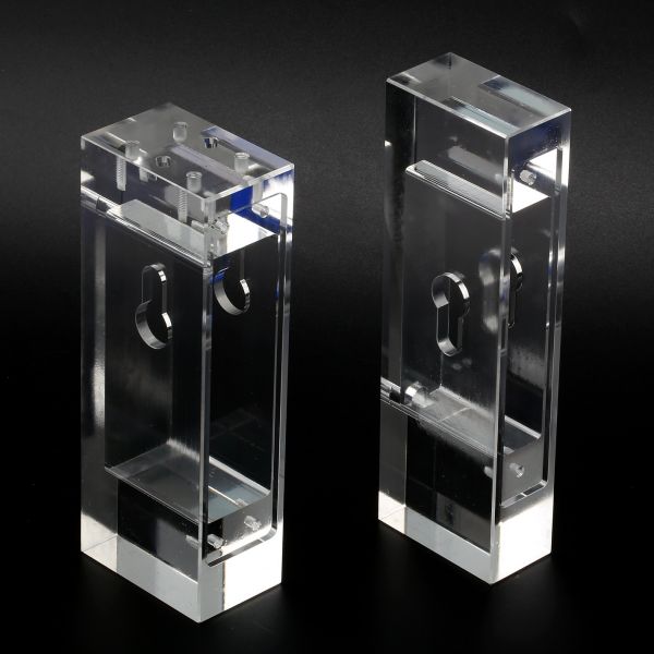 0.01mm Tolerance PMMA Machining Parts CNC Plastic Machining OEM / ODM