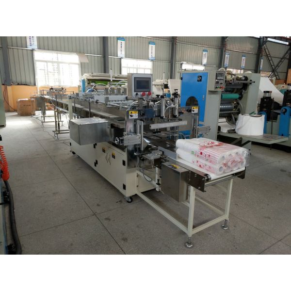 Factory Price Large Capacity Rolls Toilet Paper Packaging Machine 5-8 Bags/Min