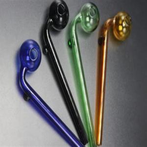 China 2022 hot sale  High Borosilicate Multicolor Premium Glass water Pipe Oil Burner on sale