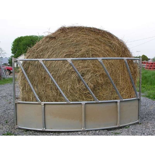 1.8m Diameter Cattle Hay Feeder , Loop Top Cattle Handling Systems