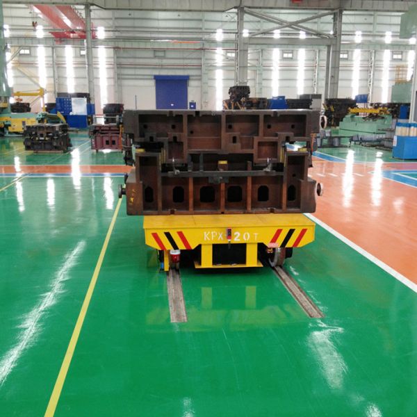 KPX-20T Battery Powered Steel Structure Electric Pallet Car For Industrial Use
