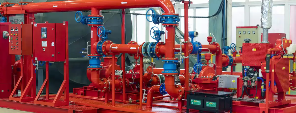 5000GPM 174PSI Diesel Engine UL FM Split Case Fire Pump With Tornatech Controller Diesel Engine Driven Fire Pump