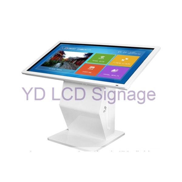 Floor Stand Shopping Mall Kiosk , Touch Screen Advertising Kiosk 1080*1960
