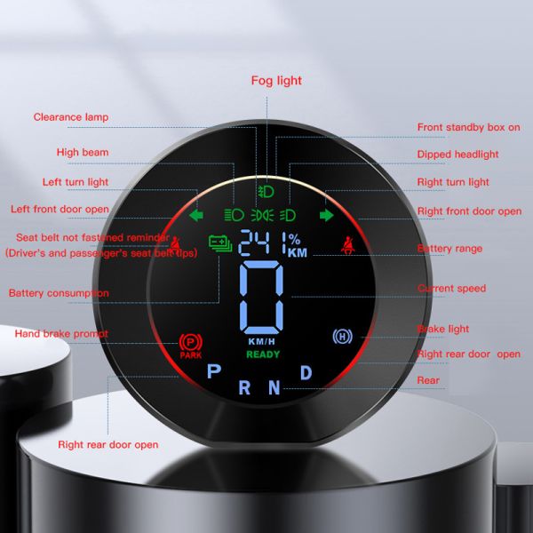 32V Non Destructive Tesla Digital Dashboard Model 3 Model Y With Cell Phone