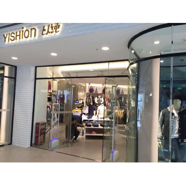 Silver Electronic Article Surveillance System , Shop Security Tag Systems Antitheft Gate