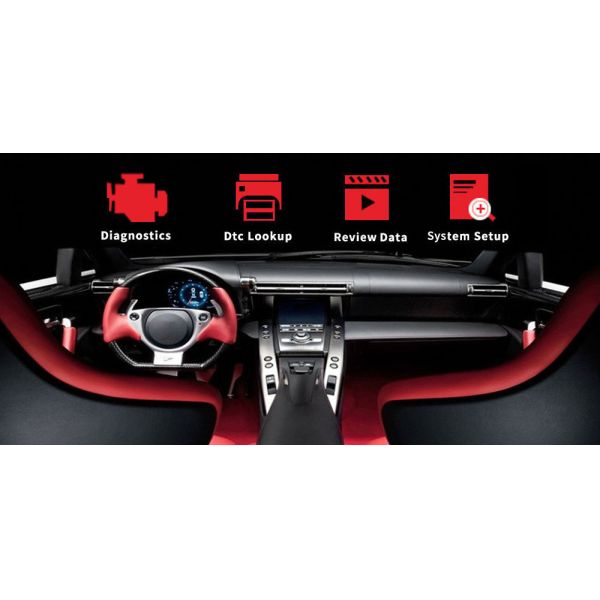 Quick Test WIFI Diagnostic Scanner / Car Engine Check Device For Gasoline And Diesel Cars