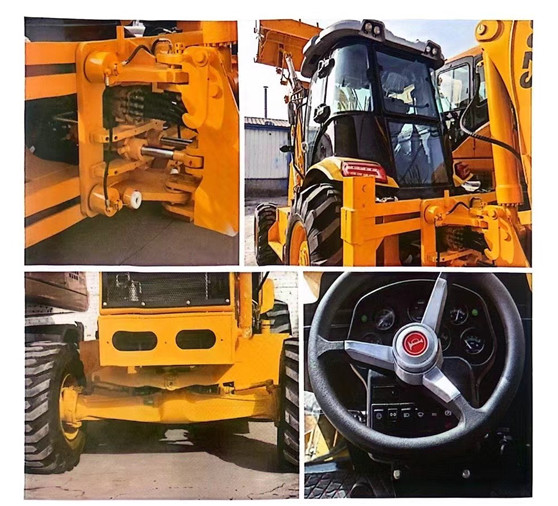 XDEM WZ776 93kw Backhoe Loader Machine, Loader With Backhoe