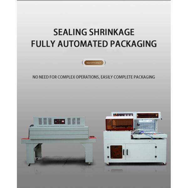 1.35KW Fully Automatic Shrink Wrapping Machine Heat Shrink Packaging Machine ISO9001