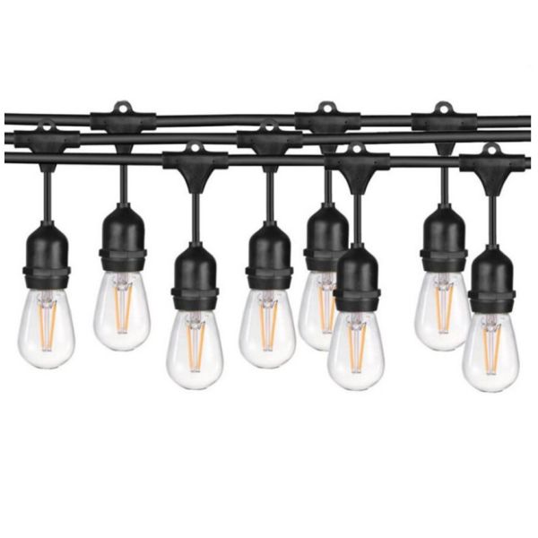 ST45 S14 LED String Bulb Edison Lights For Outdoor 220V 240V 2W 4W