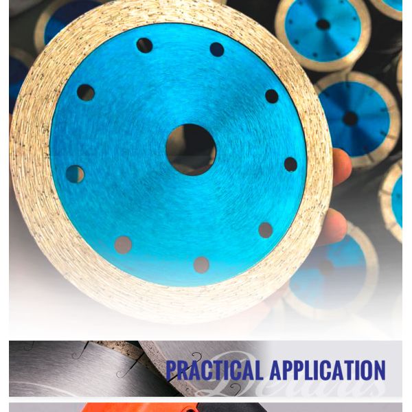 Customized Support OBM Continuous Diamond Tools Diamond Saw Blade for Stone Cutting