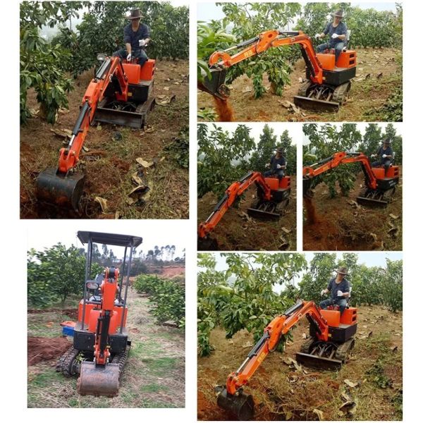 2020 new High Performance Hydraulic 0.8ton Mining Crawler Excavator