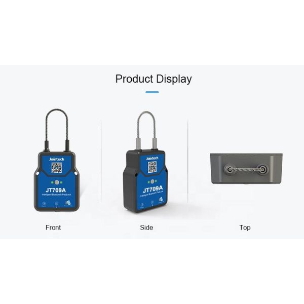 JT709A containers Intelligent Electronic Pad Locks Keyfree With GPS Tracking Function