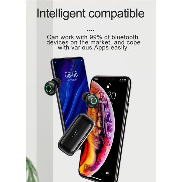 In Ear Style 5.0 Version Lightweight TWS Wireless Bluetooth Earphones