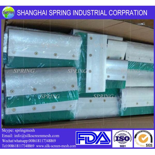 Screen printing aluminum squeegee with handle/screen printing squeegee aluminum handle