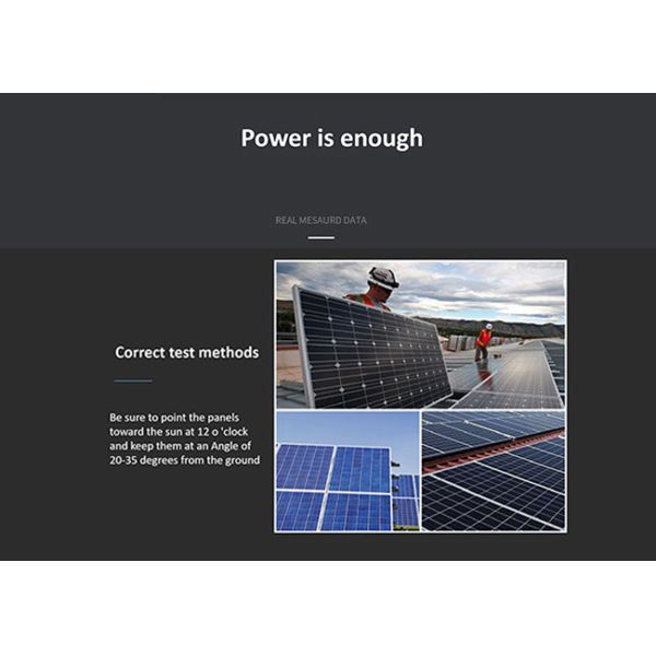 100w Off Grid Solar System Monocrystalline Silicon Solar Panel 24V ABS Material