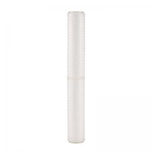 China 20 Inch 1 Micron 5 Micron Pleated Polypropylene Cartridge Filter for Food and Beverage Processing on sale