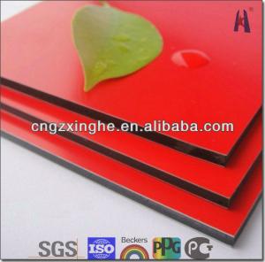 China Class A/B Fire Rated Aluminum Composite Panel Length 2440mm/3050mm/4050mm PE/PVDF Coating on sale