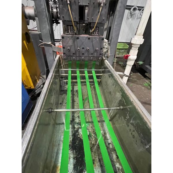 100mm Screw PET Strap Making Machine Dependable PET Strap Production Line 300-350KG/H
