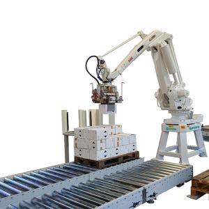 Quality Automatic Vertical Column Palletizer Robot ABB Palletizing Machine for sale