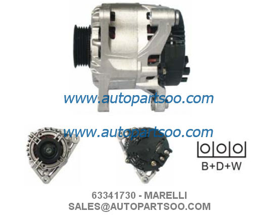 063377491010 63377491 - MARELLI Alternator 12V 140A Alternadores