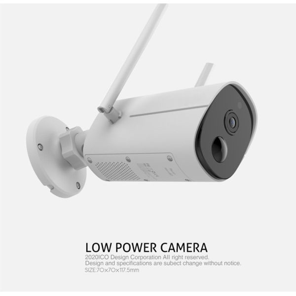 Two Way IP Bullet Camera CCTV Security Wireless Tuya Wifi Waterproof IP65
