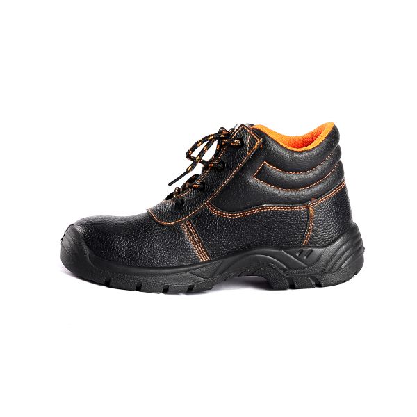 Waterproof EU 36-48 PU Injection Safety Shoes with Slip And Abrasion Resistant Performance Work Boots