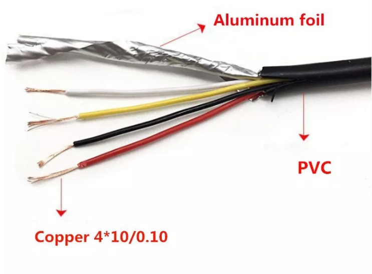 4pin Waterproof Extension Cable Male To Male / Female To Female M12 Wire Connector
