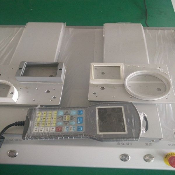 Double Station Silicone Dispensing Equipment Four Axis Adhesive Dispenser Robot 70Kg