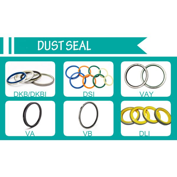 Customized Excavator Hydraulic Cylinder Seal DSI Spgw Piston Seal