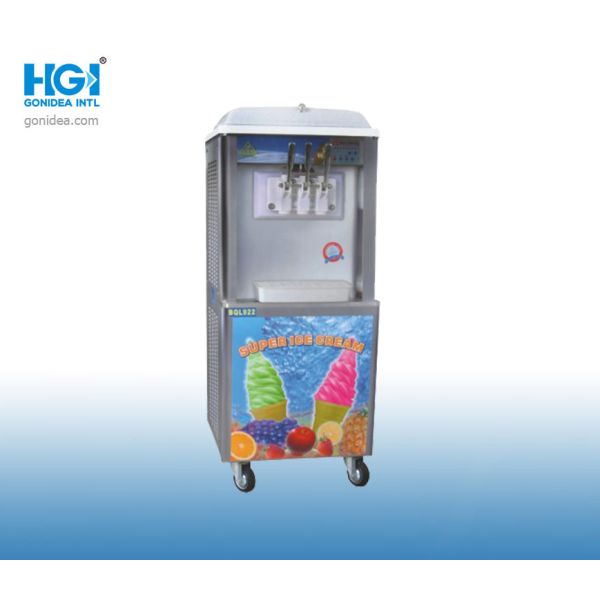 Commercial Fruit Soft Hard Ice Cream Maker Fully Automatic