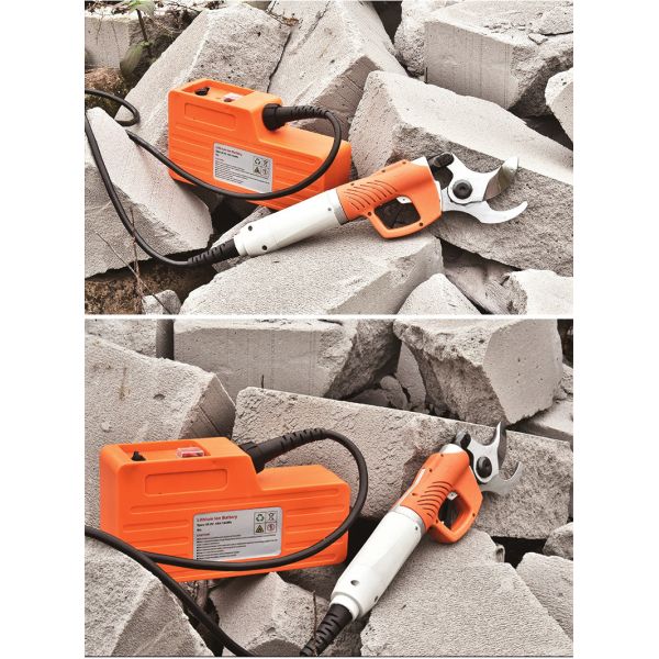 45mm Professional Portable Electric Pruning Shear Battery Powered Pruner For Vinyard Orchards High Speed